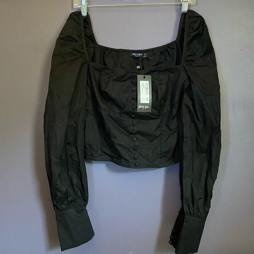Nasty Gal long sleeve top size 4